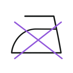 Do not iron